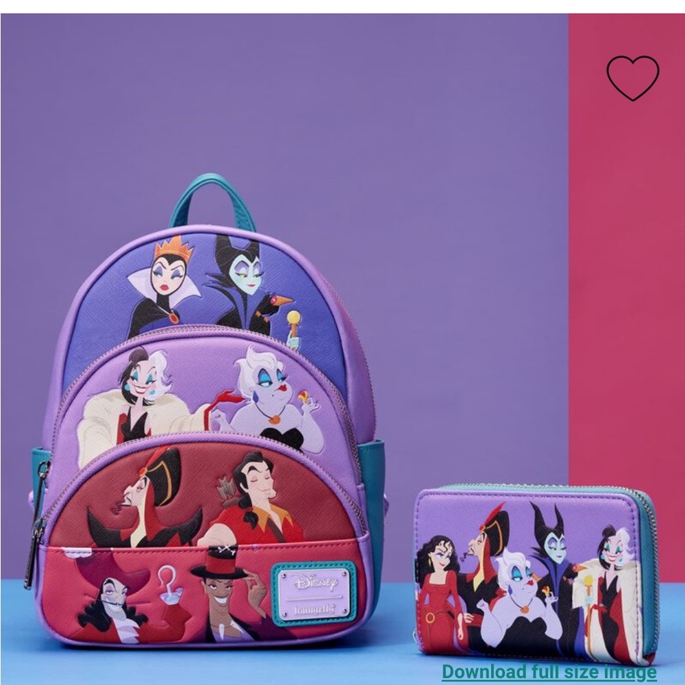 Loungefly villain wallet